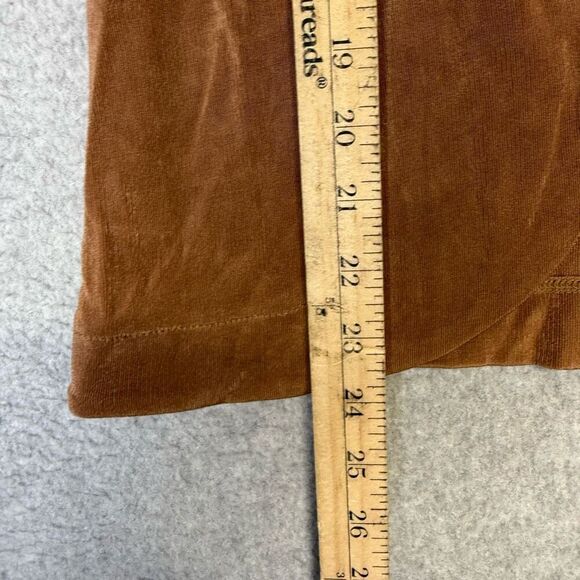 Chico's Travelers Women's Size 1 Acetate Brown Cardigan Sweater USA - Picture 6 of 7